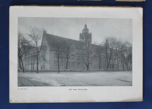 Jena als Universität und Stadt im Sommer 1913 Ortskunde Landeskunde Thüringen js