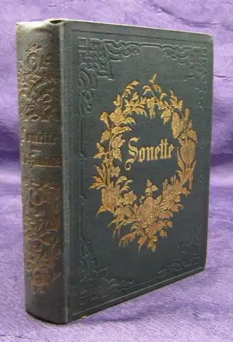 Humboldt Sonette 1853 seltene Erstausgabe Gedichtform Poetisch Frontispiz sf