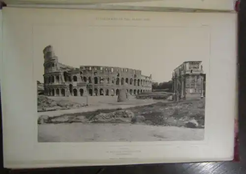 Strack Baudenkmaeler des alten Rom 1890 Nach photogr. Or. Aufnahmen Lichtdr. js
