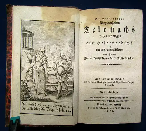 Schubert Reise durch das südliche Frankreich 2 Bde. EA selten 1831/ 1827 js