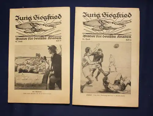 Jung Siegfried 11 Hefte 1926-1930  Magazin Jugendliteratur Jugend Deutschland js