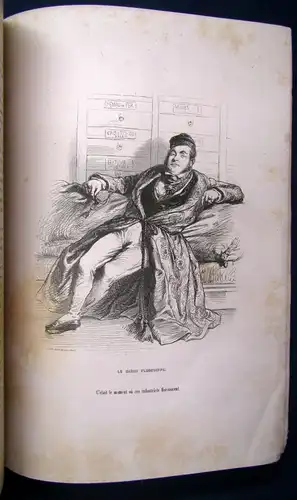 Reybaud Jerome Paturot D'une Position Sociale 1846 illustree' J.J. Grandville js