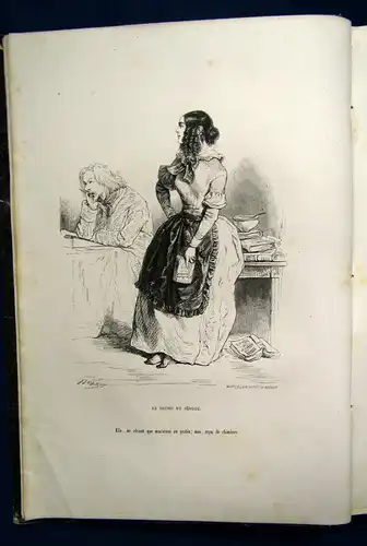 Reybaud Jerome Paturot D'une Position Sociale 1846 illustree' J.J. Grandville js