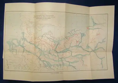 Wahnschaffe Die Oberflächengestaltung des norddeutschen Flachlandes 1909  js