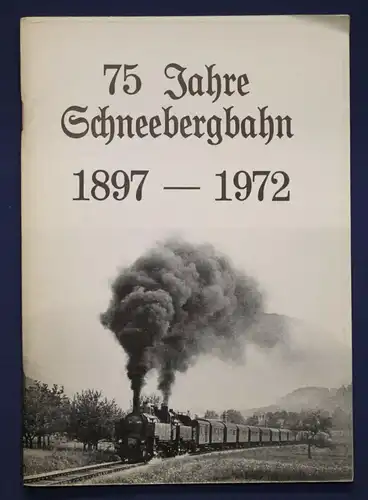 75 Jahre Schneebergbahn um 1980 Technik Geschichte Sachsen Saxonica sf