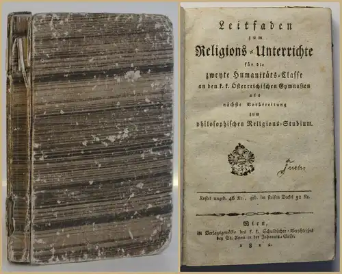 Leitfaden zum Religions Unterricht 1812 Geschichte Gesellschaft Schule sf