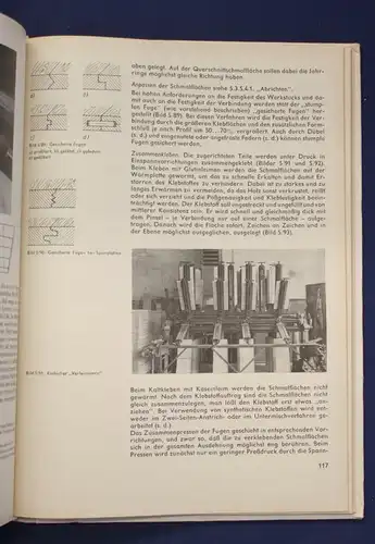 Schmidt Konvolut Holztechniken Verarbeitung Trocknung 3 Bücher 1953/1979 js