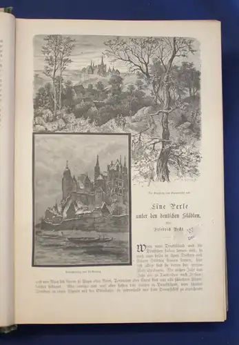 Speemanns Vom Fels zum Meer 1884 Illustrierte Zeitschrift 1884 Unterhaltung js