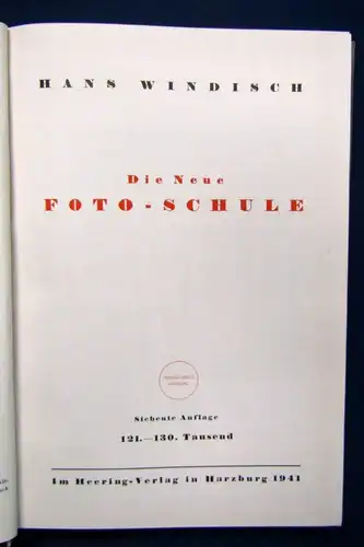 Wagner Die neue Foto-Schule 1938, Photographieren leicht gemacht 1922  js