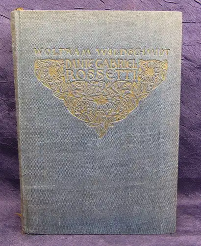 Waldschmidt Dante Gabriel Rossetti Der Maler und der Dichter 1905 Prärapha js