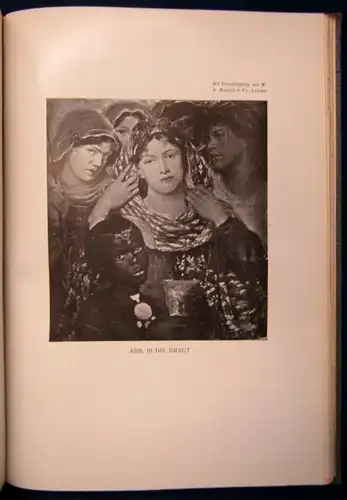 Waldschmidt Dante Gabriel Rossetti Der Maler und der Dichter 1905 Prärapha js