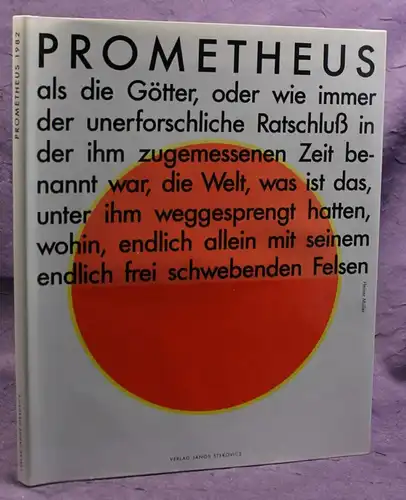 Rittig/ Ziemann Prometheus 1982 Kunst Kultur Geschichte Gestaltung sf