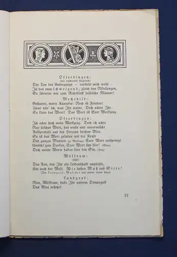 Lienhard Der Sängerkrieg auf der Wartburg 1925 Geographie Ortskunde Wartburg js