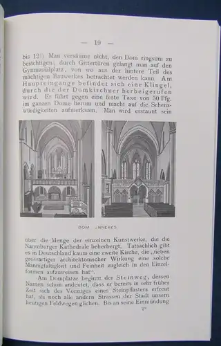 Führer Naumburg a. Saale u. seine Umgebung Reprint 1908 erschien 1992 js
