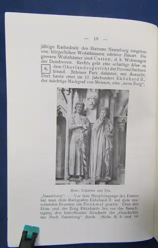 Führer Naumburg a. Saale u. seine Umgebung Reprint 1908 erschien 1992 js