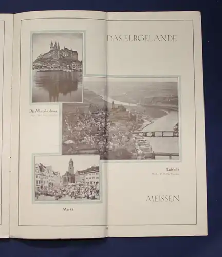 Original Broschur Dresden um 1930 Ortskunde Landeskunde Sehenswürdigkeiten js