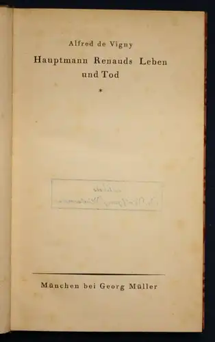 3 Bde Novellen von Schnitzler/ Stevenson & Vigny um 1925 Belletristik sf