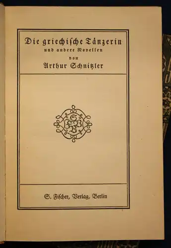 3 Bde Novellen von Schnitzler/ Stevenson & Vigny um 1925 Belletristik sf