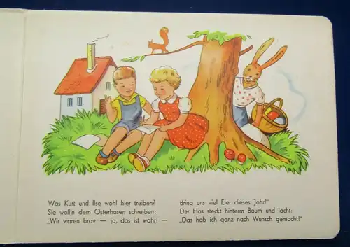 Familie Häslein um 1950 Verlag S & S illustriert Erzählungen Geschichten