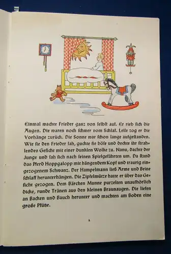 Schwarz Frieder bei den Traumännlein 1950 Erzählungen Geschichten js