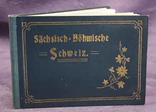 30 Ansichtskarten Sächsisch- Böhmische Schweiz 1905 Ortskunde Landeskunde js