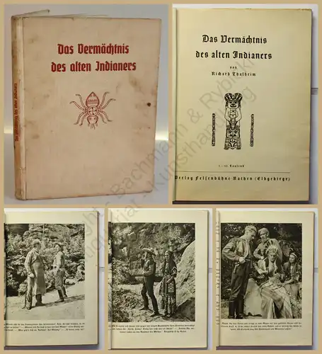 Thalheim Das Vermächtnis des alten Indianers 1947 Geschichte Kultur Theater xy