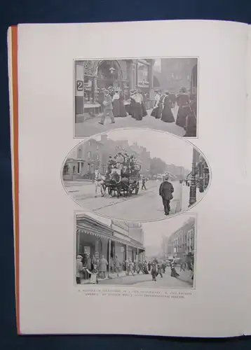 Sims 4 Hefte Living London 5- 8 1902 illustrierte Original Broschuren js