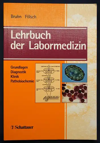 Bruhn/Fölsch Lehrbuch der Labormedizin 1999 Medizin Wissen Studium Grundlagen sf