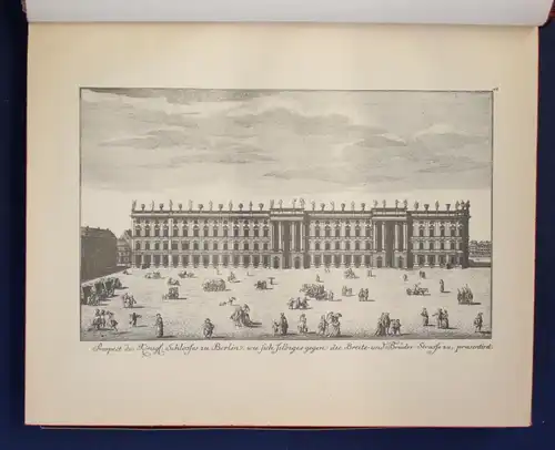 Consentius Alt= Berlin Anno 1740, 1911 Ortskunde Landeskunde Verordnungen js