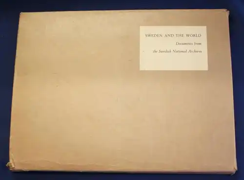 Andersson Sweden and the World Documents from the  National Archives 1960 js
