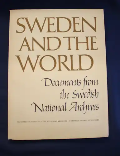 Andersson Sweden and the World Documents from the  National Archives 1960 js