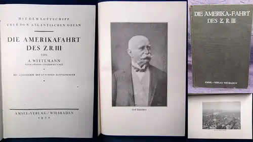 Wittemann Duie Amerikafahrt des Z. R. III 1925 Ortskunde Geschichte Wissen js