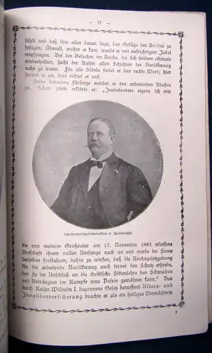 Dem deutschen Kaiserpaar im Silberkranze Gedenkblätter f. Schule u. Haus 1905 js