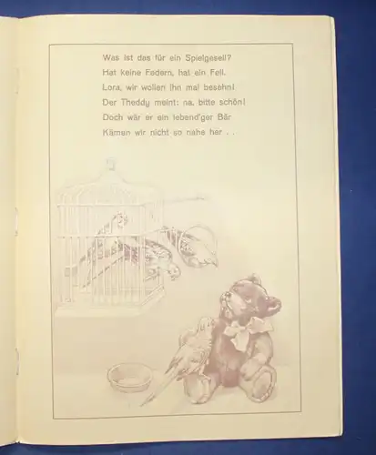 Kinderbuch Grosse Tierschau um 1930 Illustrationen Geschichten Belletristik js