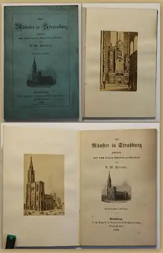 Strobel Das Münster in Straßburg 1882 Geografie Ortskunde Geographie Reise sf
