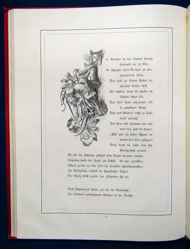 Scheffel Das Waltarilied um 1880 Rundumgoldschnitt Goldprägung Belletristik js