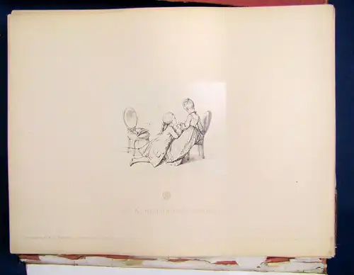 A,. Henschel's Skizzenbuch um 1880 45( von 50) Tafeln Künstler Kunst 2.Teil js