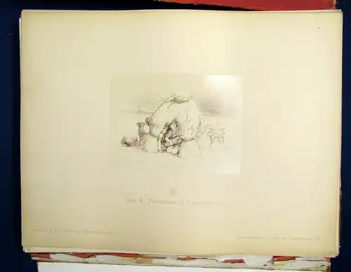 A,. Henschel's Skizzenbuch um 1880 45( von 50) Tafeln Künstler Kunst 2.Teil js