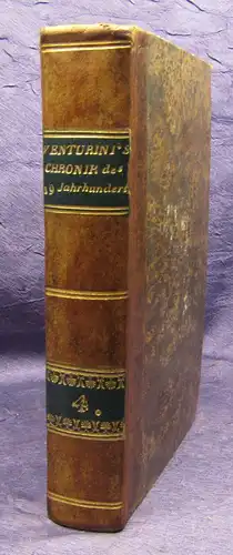 Venturini/ Bredow Chronik des 19. Jahrhunderts 3. Band 1809 Geschichte  sf