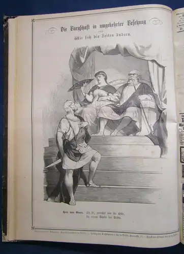 Kladderadatsch 36. Jahrg.Hefte 1-60 1883 Humoristisch-satirisches Wochenblatt js