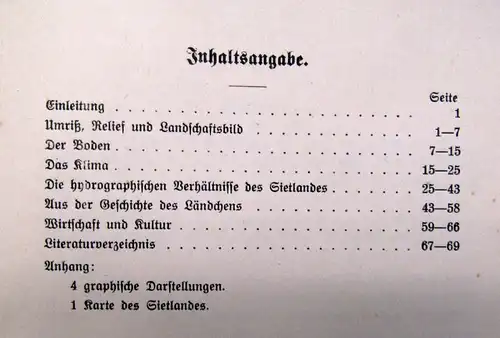 Das Hadelnsche Sietland 1913 Landeskunde Niedersachsen Geschichte sf