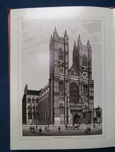 Lithographisches Leporello von London Gesamtlänge 3,70m u. Beilage O. J.  js