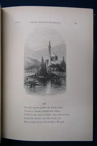 Childe Harolds Pilgrimage A Romaunt Lord Byron 1859 illustriert Geschichte  js