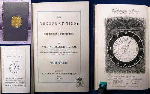 Harrison The Tongue of Time or The Language of a Church Clock 1844 3.Aufl.  js