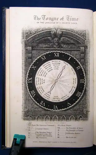 Harrison The Tongue of Time or The Language of a Church Clock 1844 3.Aufl.  js