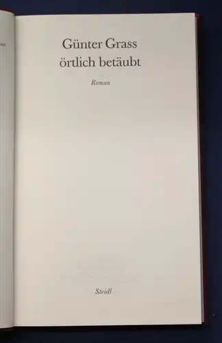 Günter Grass Werkausgabe 9 Bände (1,2,6,10,12,13,14,15,16) 1997 Belletristik js