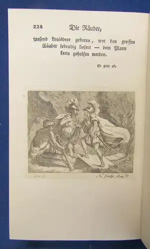 Schiller Die Räuber Faksimile der EA von 1781 Insel Verlag 1967 Or. Leder js