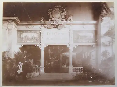 Fotografie Gewerbeausstellung Unterfranken & Aschaffenburg Hans Söhnlein 1897 xz