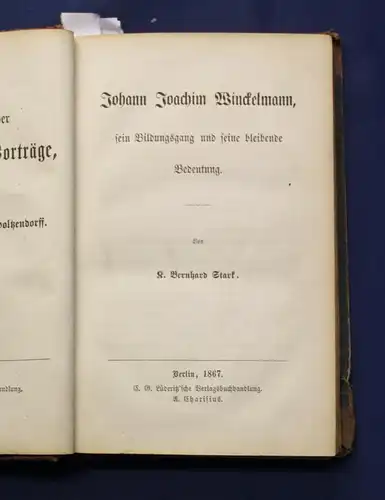 Virchow Sammlung gemeinverständlicher wissenschaftlicher Vorträge 1867 js