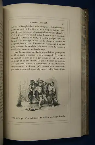 Jules Janin Diable Boiteux Par Le Sage (Der lahme Teufel) 1840 Belletristik sf